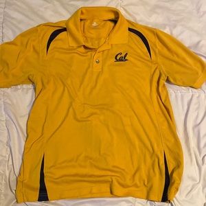 Yellow Cal Berkeley Polo, Size XL